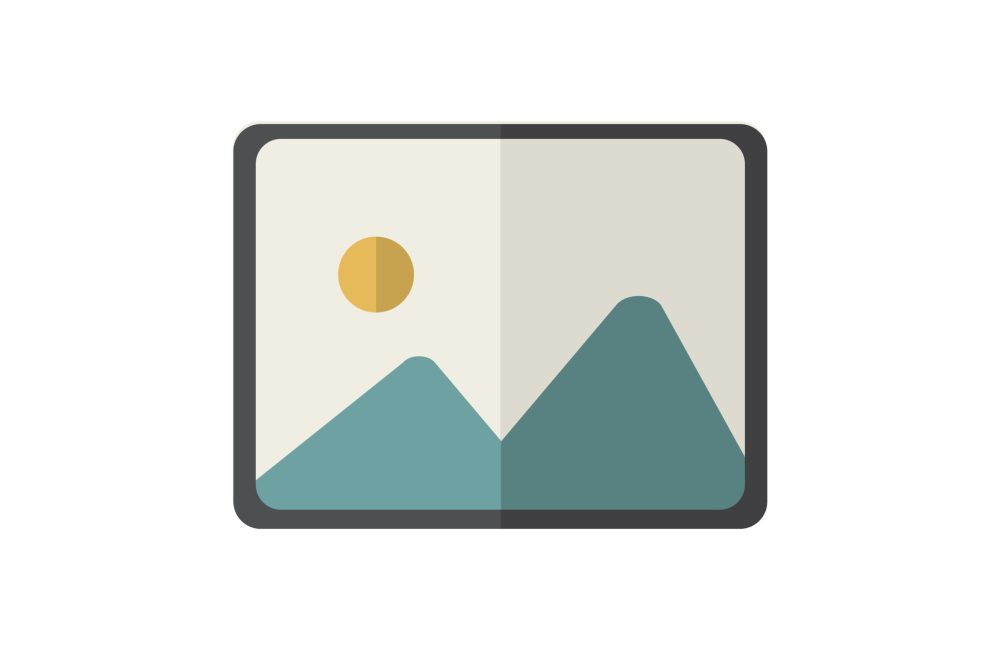 Illustration of gallery icon